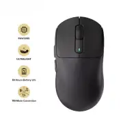 Wireless Gaming Esports Mouse 55g 26000DPI 6 Buttons Optical PAM3395 Computer