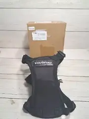 Medium Dog Harness/vest. Black. Soft Comfortable Mesh
