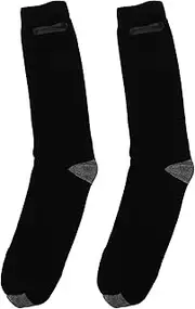 BESPORTBLE 1pair USB Rechargeable Electric Heated Socks Double-Sided Thermal Stockings for Warmth Promotes Circulation Machine Washable for Use