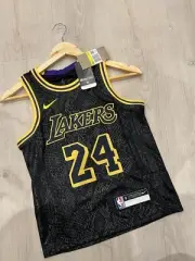 Kids Size Small Nike Kobe Bryant Black Mamba Lakers Jersey