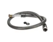 T&S Brass Hose, 42 Flexible Stainless Steel, Less Handle B-0042-H2A - Free