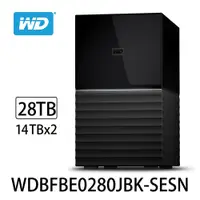 在飛比找鮮拾優惠-【WD 威騰】 My Book Duo 28TB(14TBx