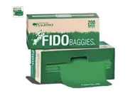Fido Baggies Pet Waste Station Bags, 1 Box = 200 Bags Per Roll.