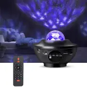 USB LED Projector Kids Baby Smart Night Moving Ocean Galaxy Light Bluetooth Speaker Projector