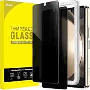 [JETech] Front Privacy Screen Protector for Samsung Galaxy Z Fold 5, Anti-Spy Tempered Glass Film with Easy Installation Tool, Case-Friendly, 2-Pack