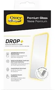 OtterBox Premium Glass Screen Protector for iPhone 16 Pro Max, Tempered Glass, advanced Scratch Protection, Survives Drops up to 3ft