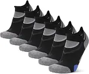 [Balega] Ultraglide Cushioning Performance No Show Athletic Running Socks for Men and Women (6-Pack)