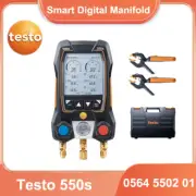 Testo 0564 5502 01 550s Smart Digital Manifold Wireless Clamp Temperature Probes