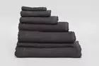Mega Spa Towel 90 x 180cm Fits Massage Table - Black | Bnb Supplies