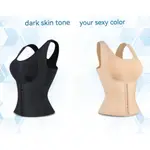 WOMEN SEANLESS FRONT BUCKLE BRA WIRELESS PUSH UP POSTURE COR