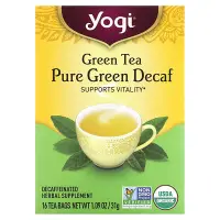 在飛比找iHerb優惠-[iHerb] Yogi Tea 全綠茶，無咖啡萃取，16 