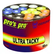 PRO'S PRO Ultra Tacky Multicolour Overgrip (60 Pack)