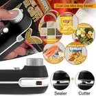 2-in-1 Rechargeable Mini Heat Sealer: Portable Snack & Bag Sealer for Freshness!