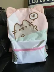pusheen backpack pink & white New