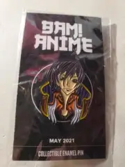 MIP- BAM! Anime Code Geass (LeLouch) Collectable Enamel Pin/Limited Release