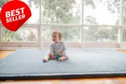 Premium Baby Play Mat, 3cm Thick Foam Rug, 150x200cm, Grey