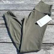 Lululemon Align High-Rise Pant 28" Army Green size 8 NWT leggings