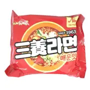 Samyang Korean Popular Spicy Ramyun 120g 5Pcs Noodle Soup Instant Food