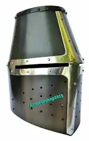 Medieval Medieval Knight Armor Crusader Viking Templar Helmet TR41