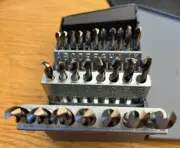 CHICAGO-LATROBE 69855 Screw Machine Drill Bit Set 26pc Cobalt 6WUC4