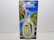 Ivory 15 Ft Generic Curly Coil Handset Phone Cord Receiver Telephone Spiral NEW