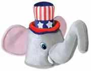 Beistle Plush USA Patriotic Elephant Hat 4th Of July Party Supplies Costume A...