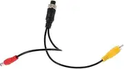 Reverse Camera Connector Adapter with Pin Cable Female Plug Converter and RCA Dc for Enhanced Vehicle and Navigation Systems