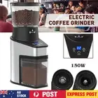 Electric Burr Coffee Bean Grinder Automatic Grinding Machine 18Cups 60 Settings
