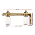 Roller Guide Gate Opener Track Stopper Sliding Hardware Accessories Kit