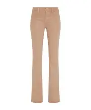 BOOTCUT Coated Stretch Cafe Crema 27,28 Nude