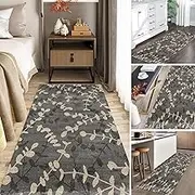 Hall Entryway Carpets Washable Runner Rugs 100cm 1.5m 2m 250cm 300cm 4m 5m 6m Long Narrow Area Rug for Kitchen Hallway, Soft Touch Door Mat Washable Non-Slip Floor Mat(2.3ft×9.8ft/70×300cm)