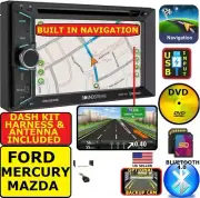 FORD MERCURY MAZDA GPS NAVIGATION SYSTEM CD DVD USB BLUETOOTH CAR RADIO Stereo (for: Ford)