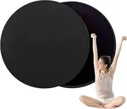 Core Sliders, 2 Pieces Sliders for Working Out, Sided Exercise Fitness Sliders, Core Sliding Discs Use Carpet or Hardwood Floors, Gliding Discs for Exercise