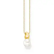 Buy Necklace with Pearl Pendant in Gold by Thomas Sabo online - THOMAS SABO Australia