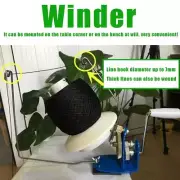Large Metal Manual Wool Winder Holder Hand Operated String Ball Winder 10-Ounce