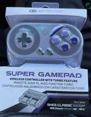 Nintendo SNES Edition Wireless Controller NES WII U GamePad Gaming Control Board
