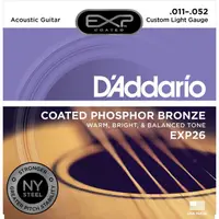在飛比找蝦皮商城優惠-D'Addario EXP26 11-52 木吉他弦 Pho