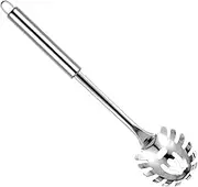Pasta Spoon with Teeth,Spaghetti Scoop with Teeth | Spaghetti Fork, Pasta Serving Spoon, Noodle Spoon, Spaghetti Server for Women, Men, Kids