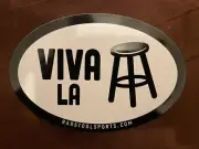 Barstool Sports Viva La Stool Sticker (You Will Receive 2)