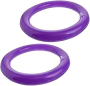 ibasenice 2pcs Yoga Ball Stabilizing Ring Antislip Exercise Ball Holder Base Fit for Fixed Positioning Support for Gym Home and Office Use