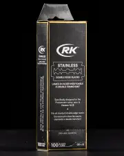 Henson Shaving RK Shaving Stainless Razor Blades (100)