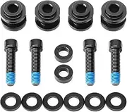 kekykm Holdfast Detachable Docking Hardware for Harley Davidson Softail Standard Low Rider Street Bob Fat boy Fat Bob Super Glide 2018-Later FLDE FLHC FLHCS FLSB FLSL FXBB FXFB FXFBS FXLR Matt Black
