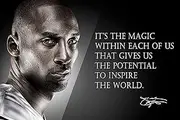 Kobe Bryant Poster Quote Black History Month Posters Los Angeles Lakers Quotes Basketball Sports Decor Coaching Wall Art Growth Mindset Teacher Educational Teaching Quotes Elementary P066