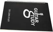 BIUDECO Guitar Sheet Music Book 6-line A4 Notebook for Beginners Music Practice Coil Bound for Easy Page Turning Guitarist Supplies
