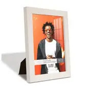 6x8 inch Picture Frame Modern Style Wood Pattern and High Definition Glass