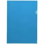 J.Burrows Recycled Letter File Single A4 Light Blue