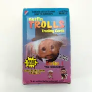 NORFIN TROLLS Trading Cards Unopened Packs In Open Box 41 Pack Lot New From 1992