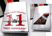 VFA-11 Red Rippers F/A-18 Super Hornet Vertical stabilizer Zippo 2005 MIB Rare