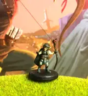 Rock Gnome Female Wizard D&D Miniature Dungeons Dragons Tyranny Dragons druid 1