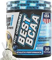 BPI Sports Best BCAA - BCAA Powder - Branched Chain Amino Acids - Muscle Recovery - Muscle Protein Synthesis - Improved Performance – Hydration – Blueberry Lemonade - 30 Servings - 10.58 oz